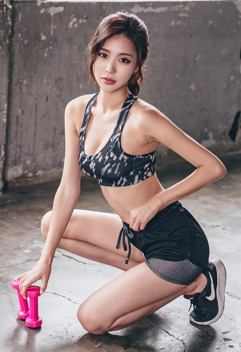 Park Da Hyun Lologirl Sport Suit Photo Series I