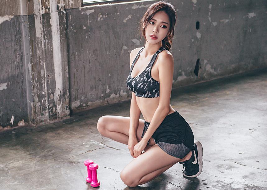 Park Da Hyun Lologirl Sport Suit Photo Series I