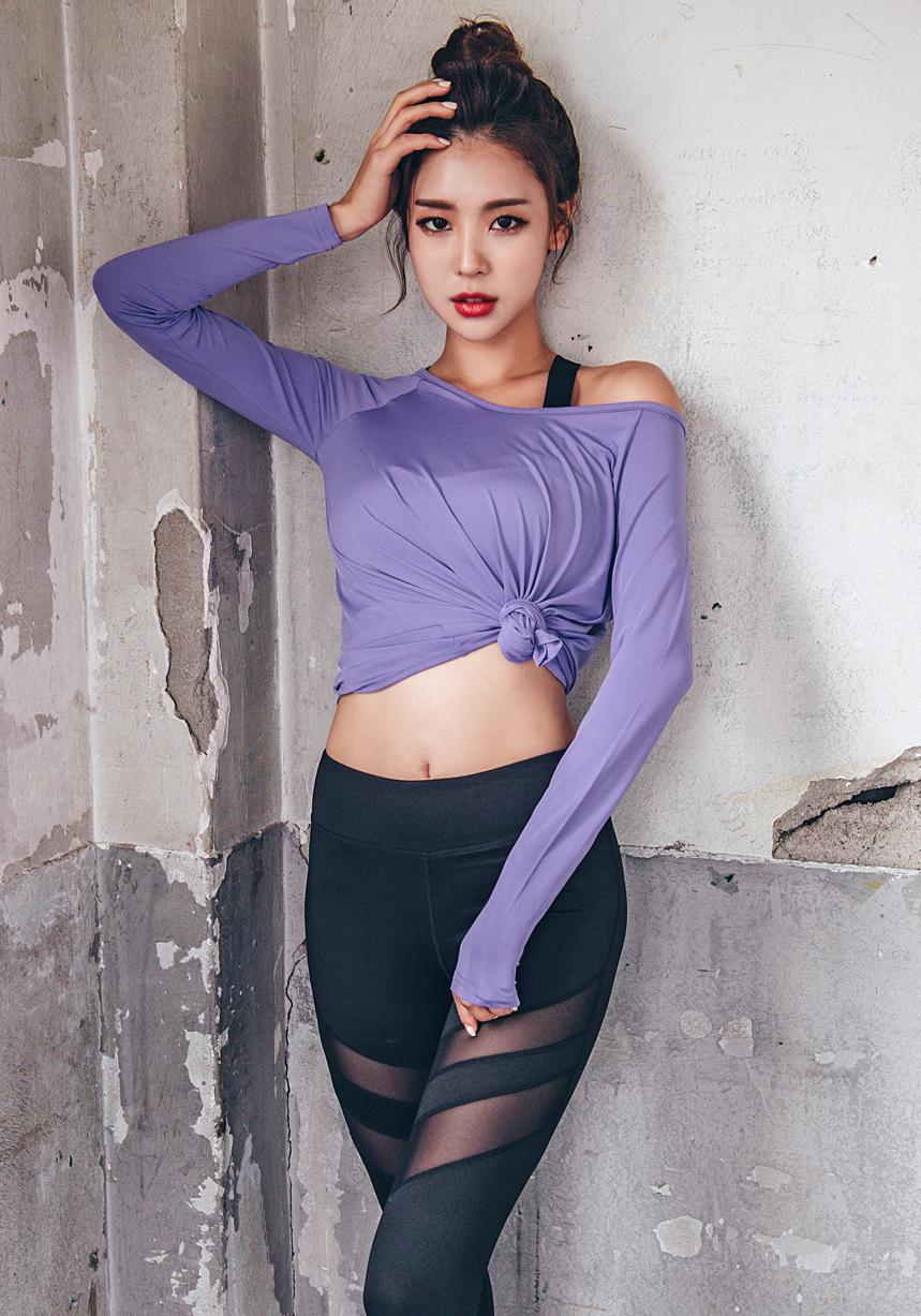 Park Da Hyun Lologirl Sport Suit Photo Series I