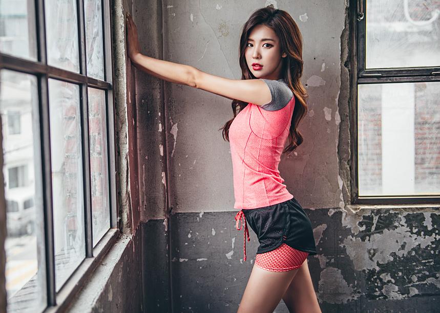 Park Da Hyun Lologirl Sport Suit Photo Series II