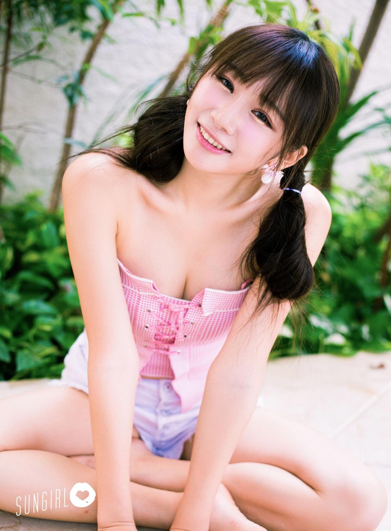 SUNGIRL Vol.024 Influential Smile! Lin Shao Yu