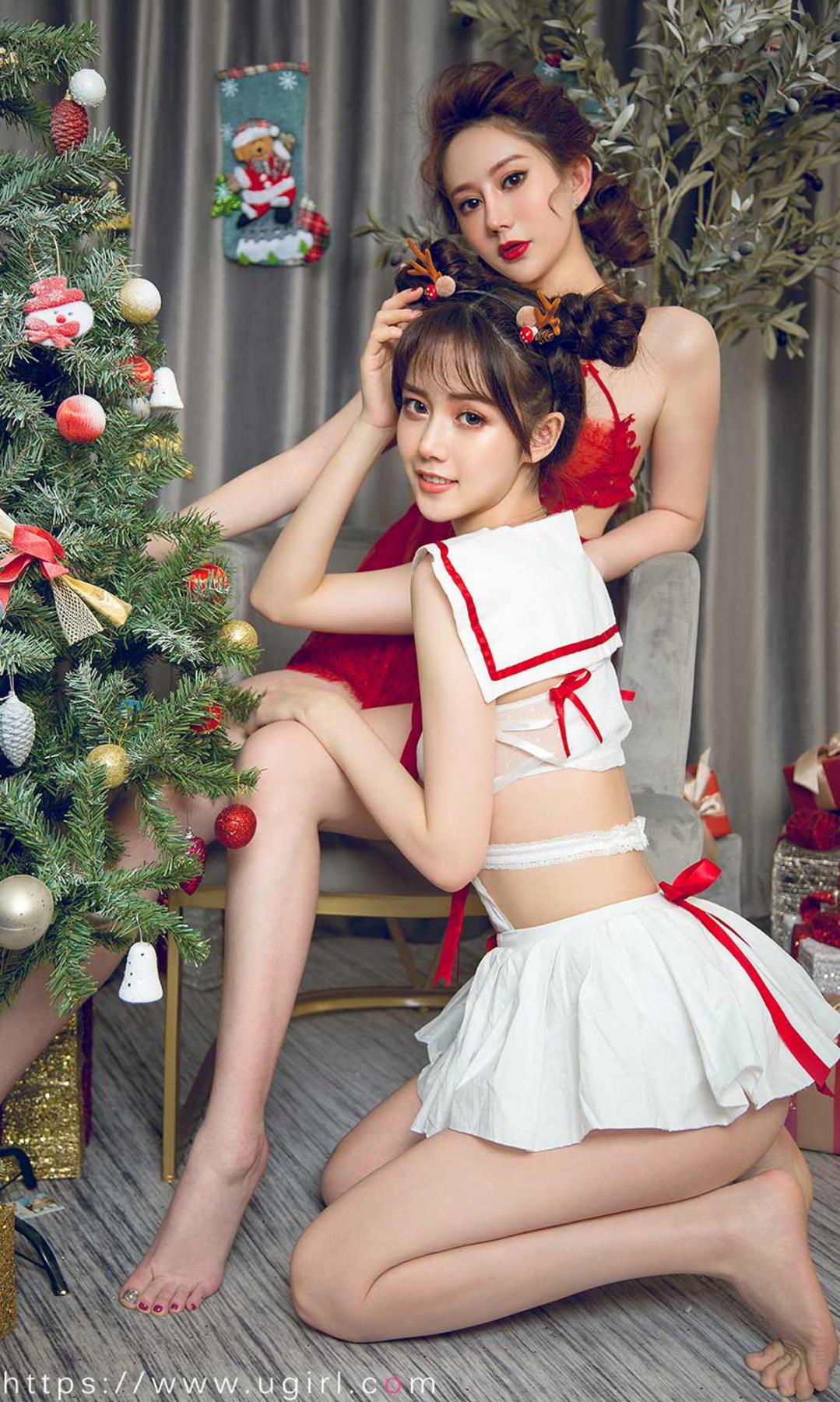 Ugirls App Vol. 1680 Christmas sisters come to revel