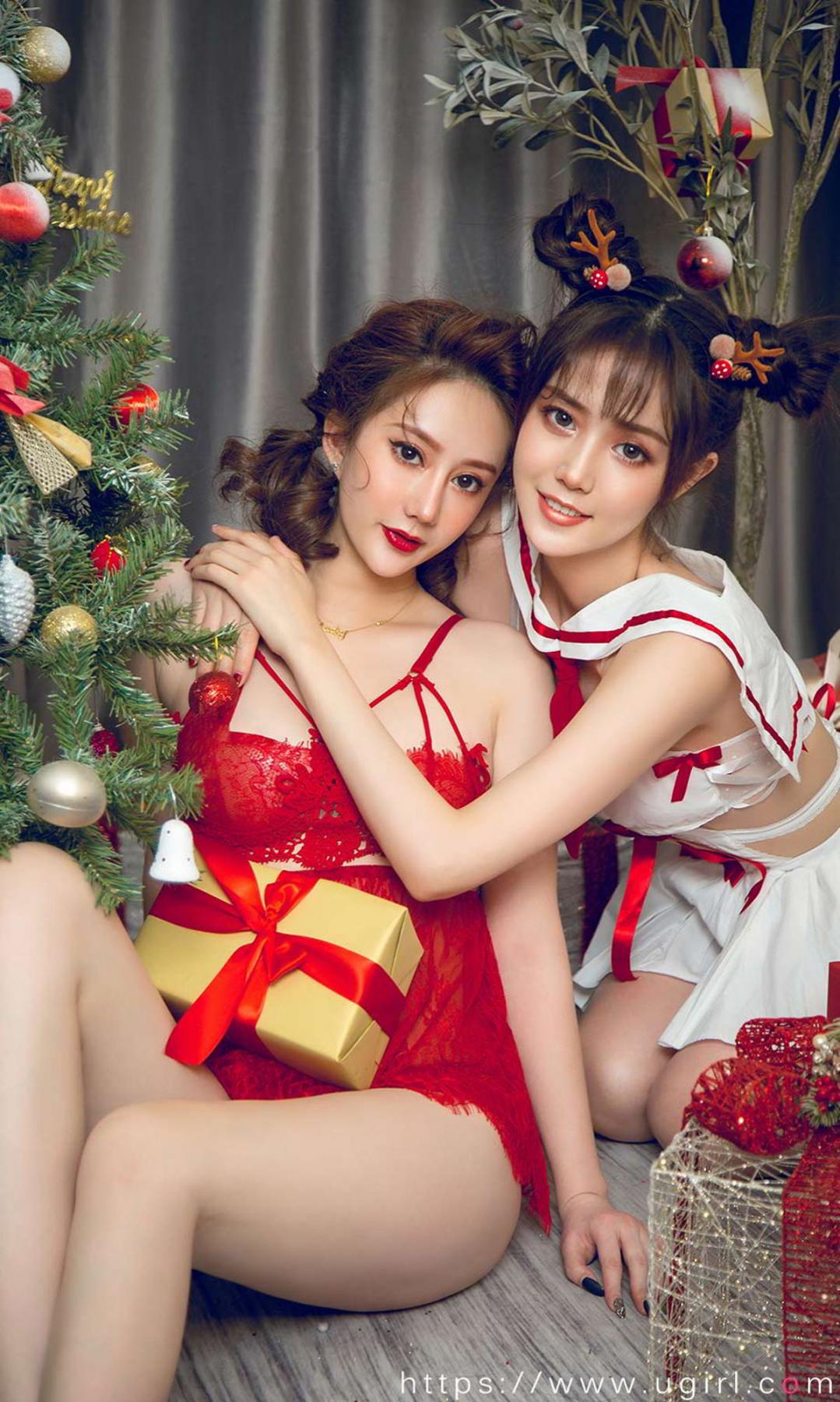 Ugirls App Vol. 1680 Christmas sisters come to revel