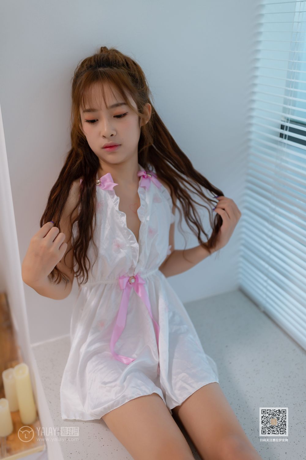 YALAYI Vol. 450 Girl” s new bathrobe