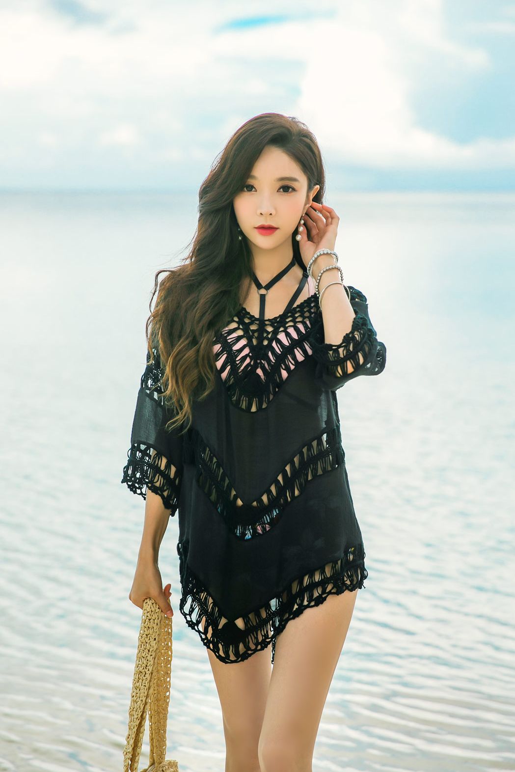 Park Soo Yeon Beach Temperament Picture and Photo