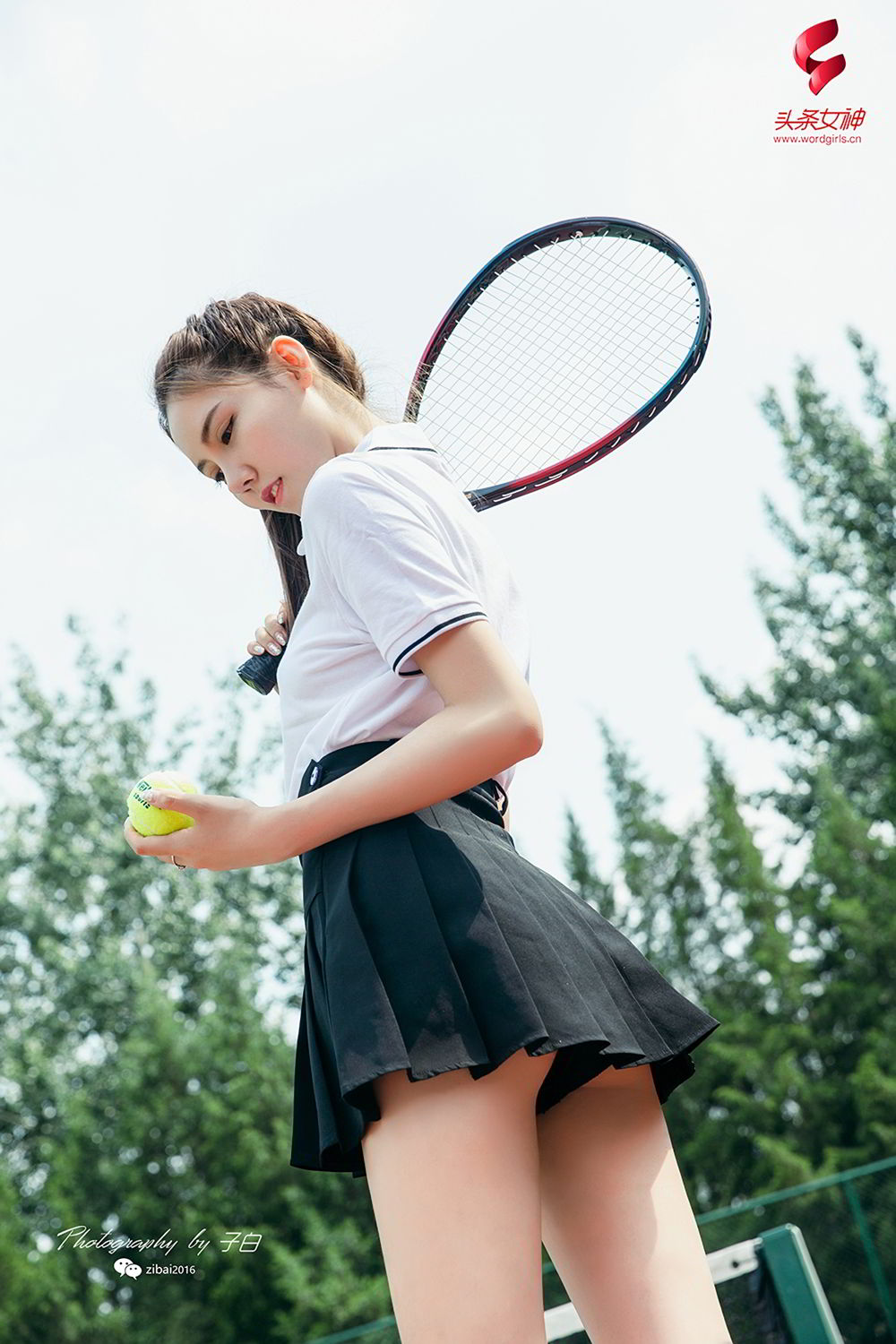 [TouTiao Girls] Vol.758 I am a beautiful tennis girl