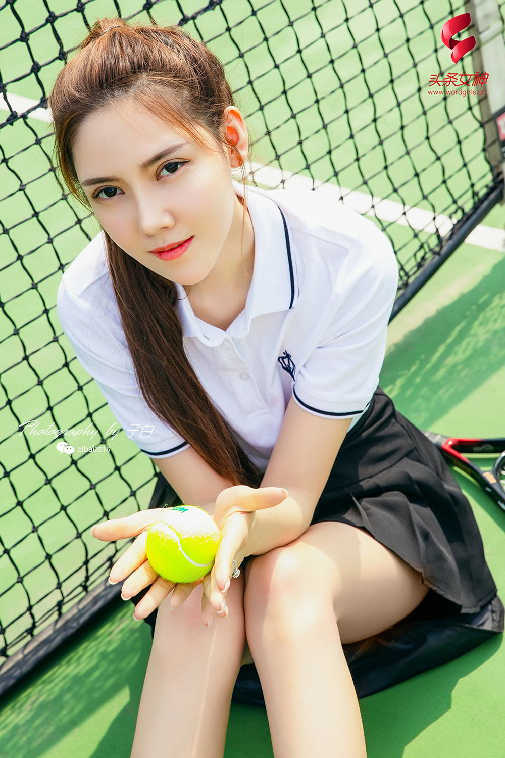 [TouTiao Girls] Vol.758 I am a beautiful tennis girl