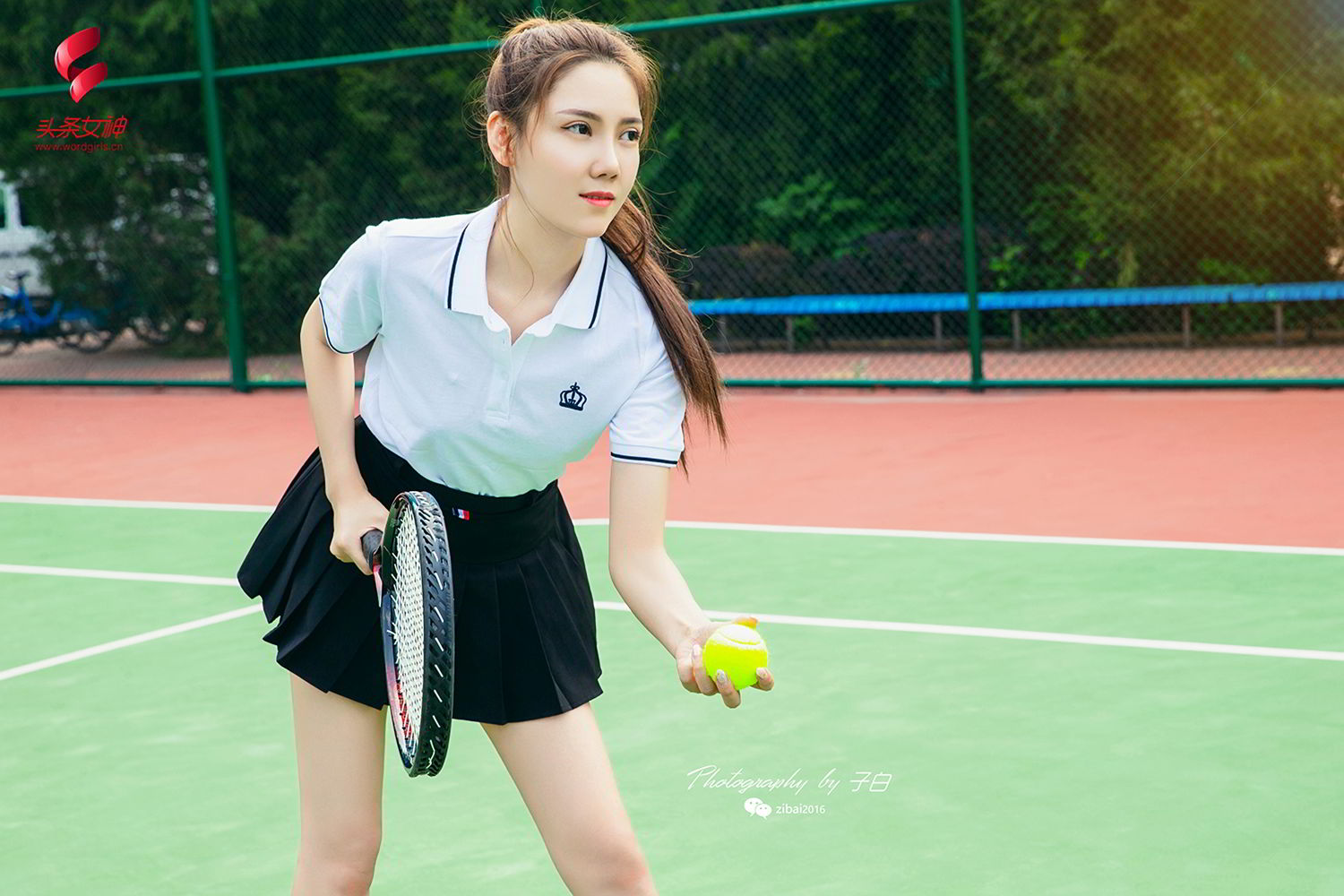 [TouTiao Girls] Vol.758 I am a beautiful tennis girl