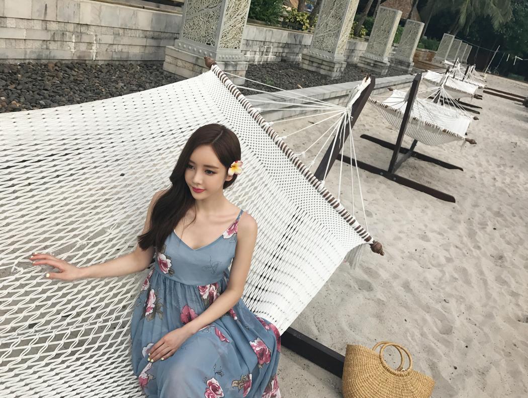 Son Yoon Joo 2017 Phuket Island Skirt Picture Series 7