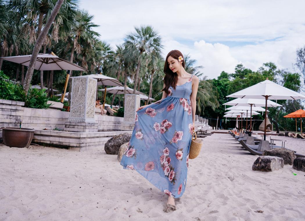 Son Yoon Joo 2017 Phuket Island Skirt Picture Series 7