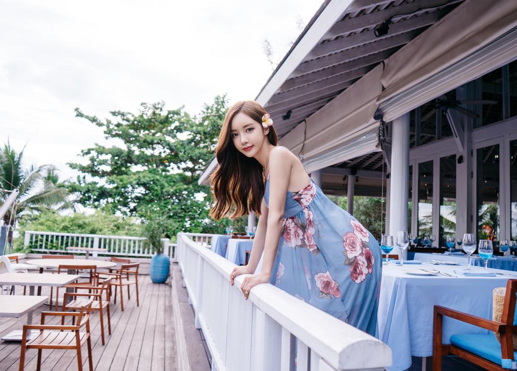 Son Yoon Joo 2017 Phuket Island Skirt Picture Series 7