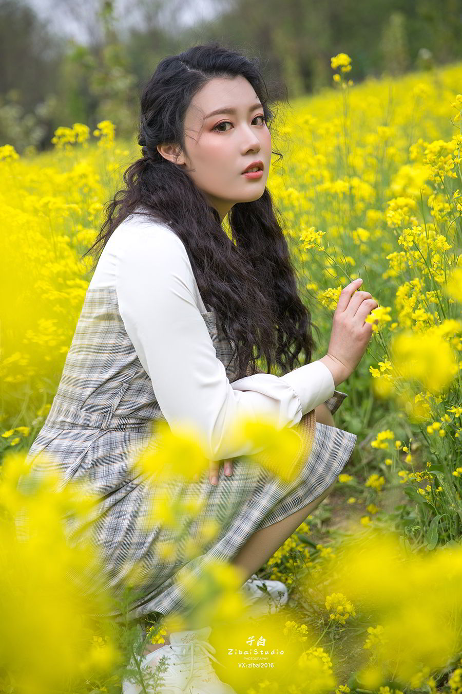 [TouTiao Girls] 2020.04.20 The sunny days of rape flowers