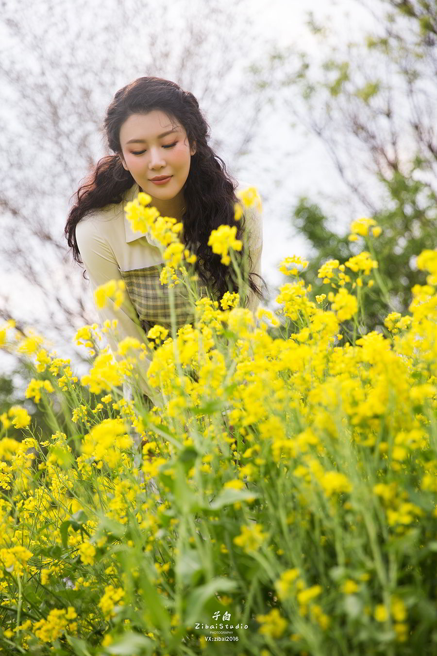 [TouTiao Girls] 2020.04.20 The sunny days of rape flowers