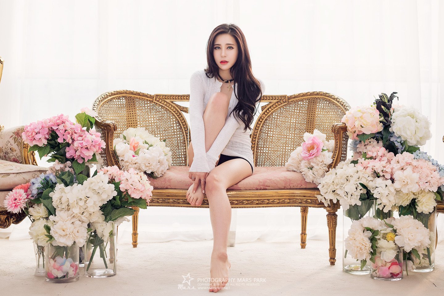 Park Soo Yu Beautiful Legs Temperament Picture and Photo