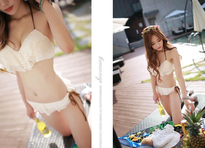 Son Yoon Joo 2014 Bikini Picture and Photo