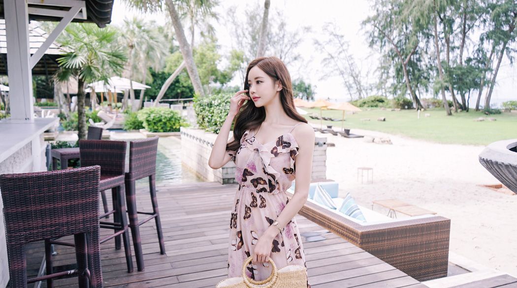 Son Yoon Joo 2017 Phuket Island Skirt Picture Series 6