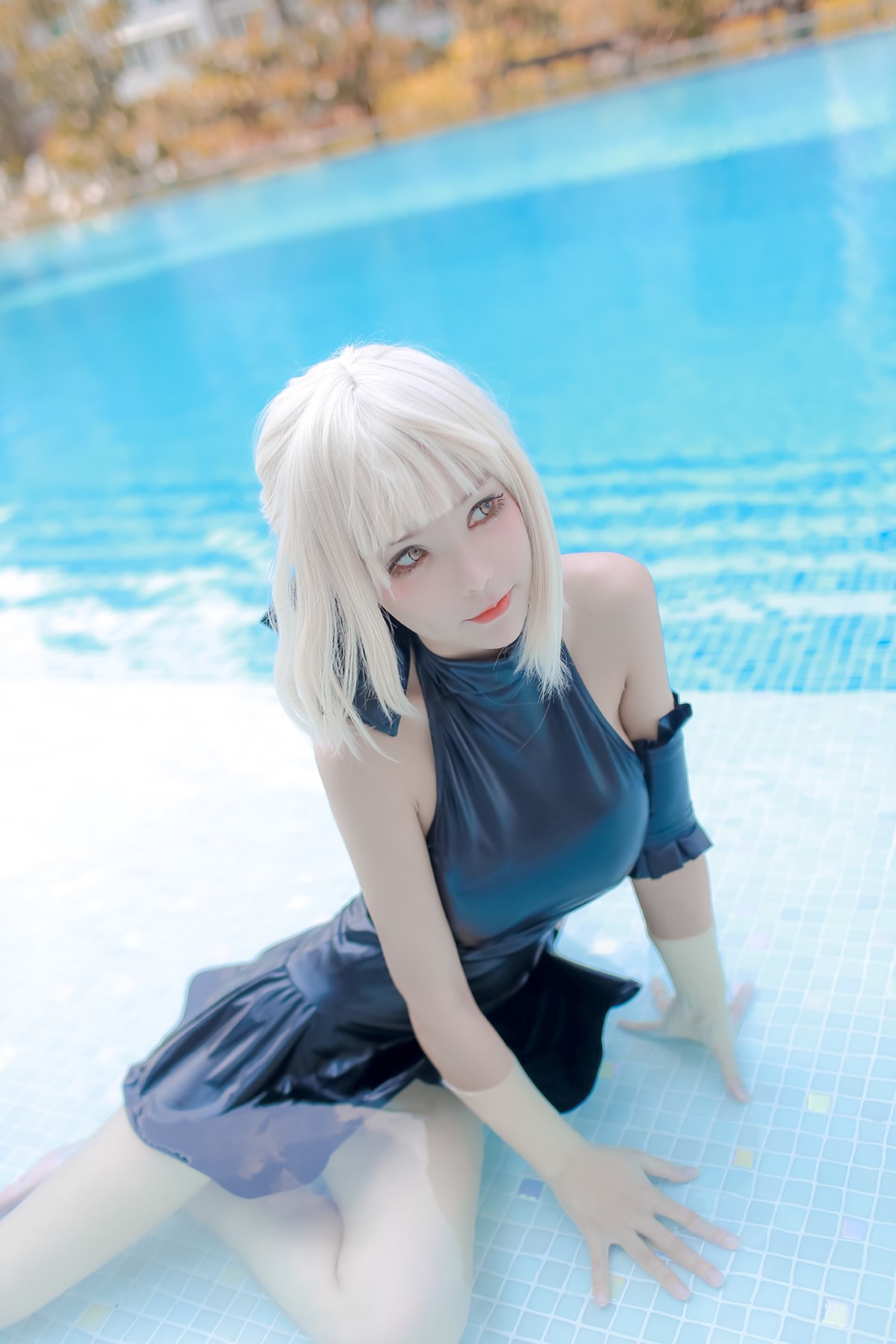 Coser@Kitkat Cosplay 9 Saber Alter Swimsuit 0017 5203958300.jpg