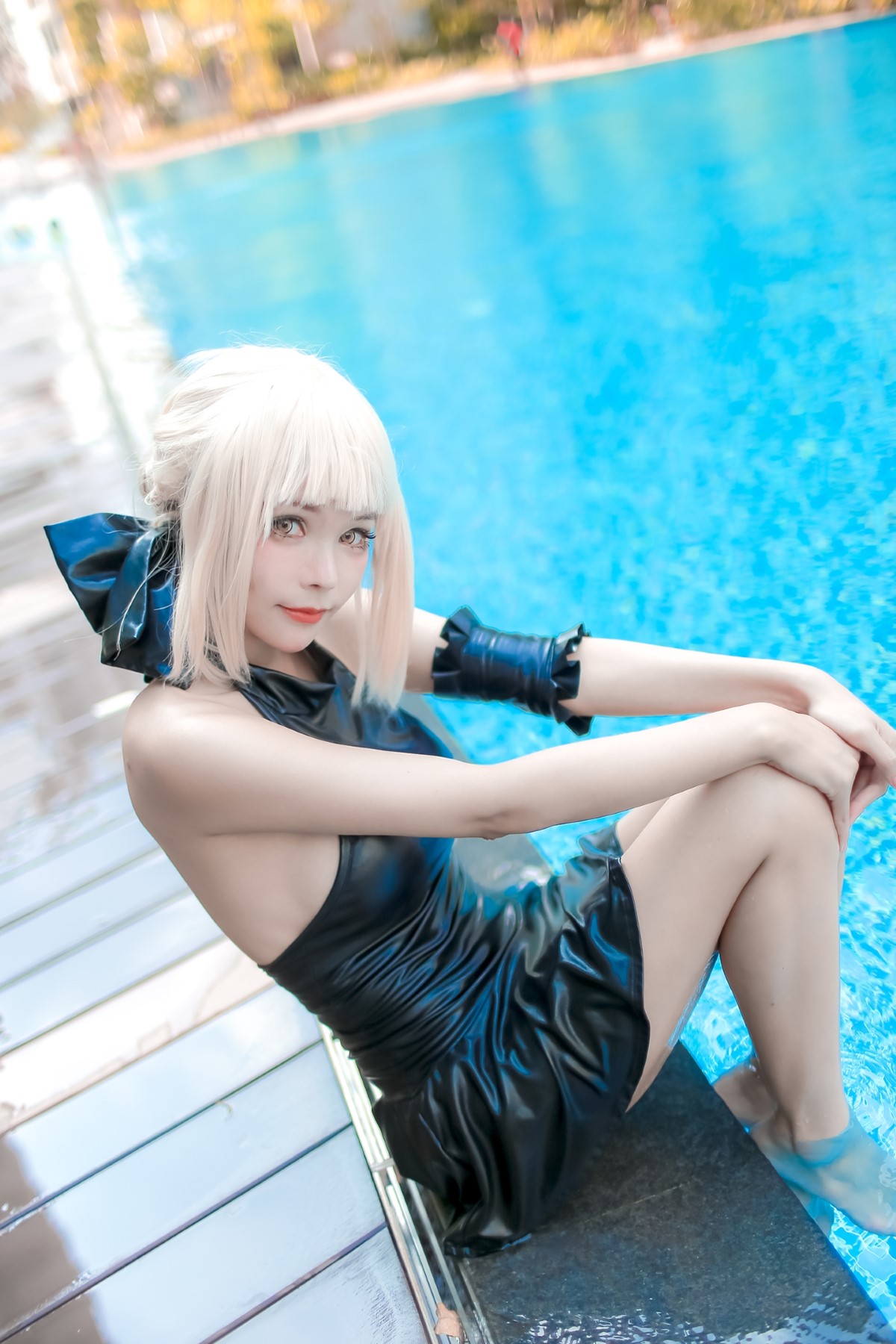 Coser@Kitkat Cosplay 9 Saber Alter Swimsuit 0026 2675455520.jpg