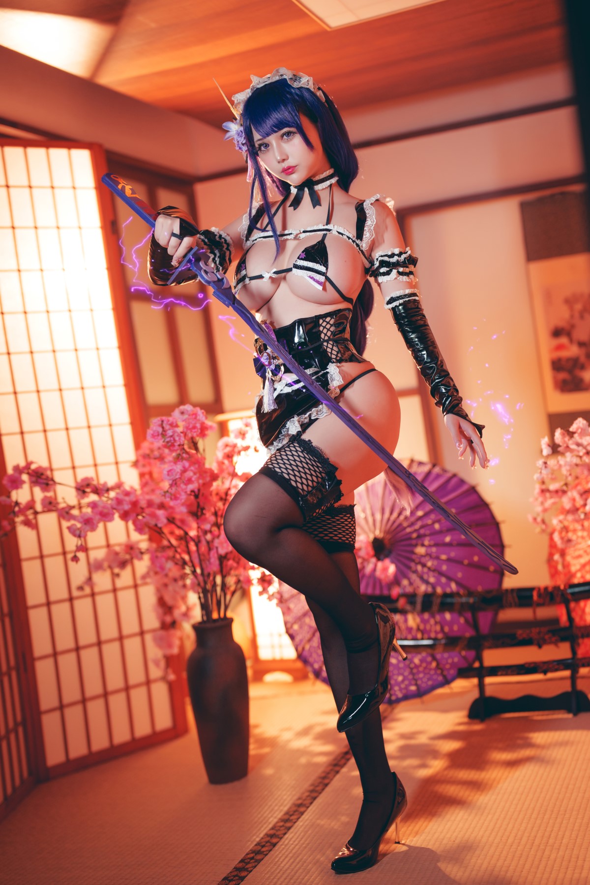 Coser@Okita Rinka Raiden Shogun Maid 0002 7028238908.jpg