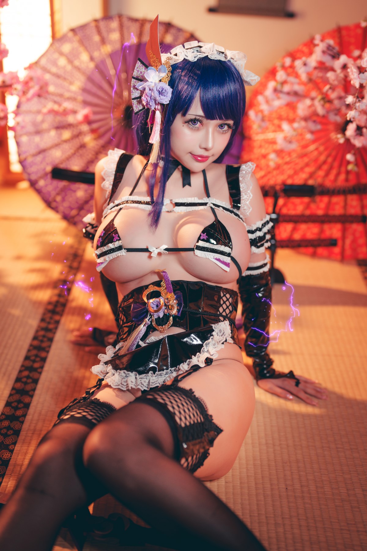 Coser@Okita Rinka Raiden Shogun Maid 0012 0107482683.jpg