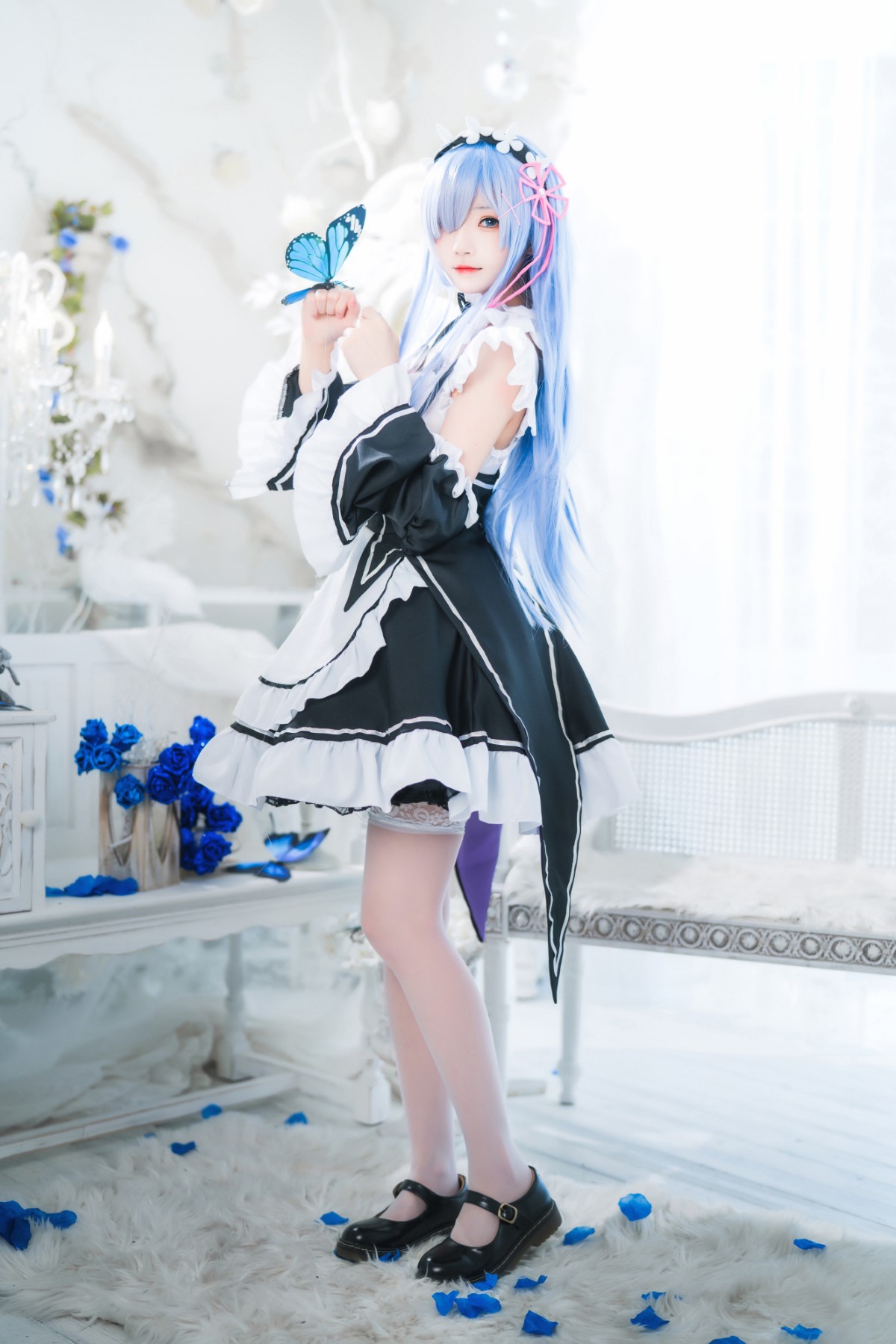 Coser@桜桃喵 Vol 126 长发蕾姆02 0040 5310426983.jpg