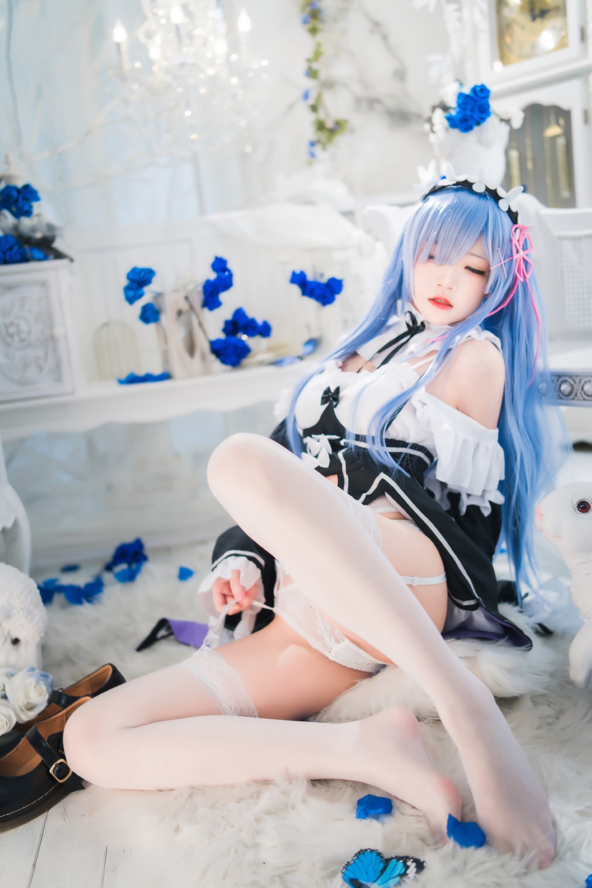 Coser@桜桃喵 Vol 125 长发蕾姆01 0006 7240513846.jpg