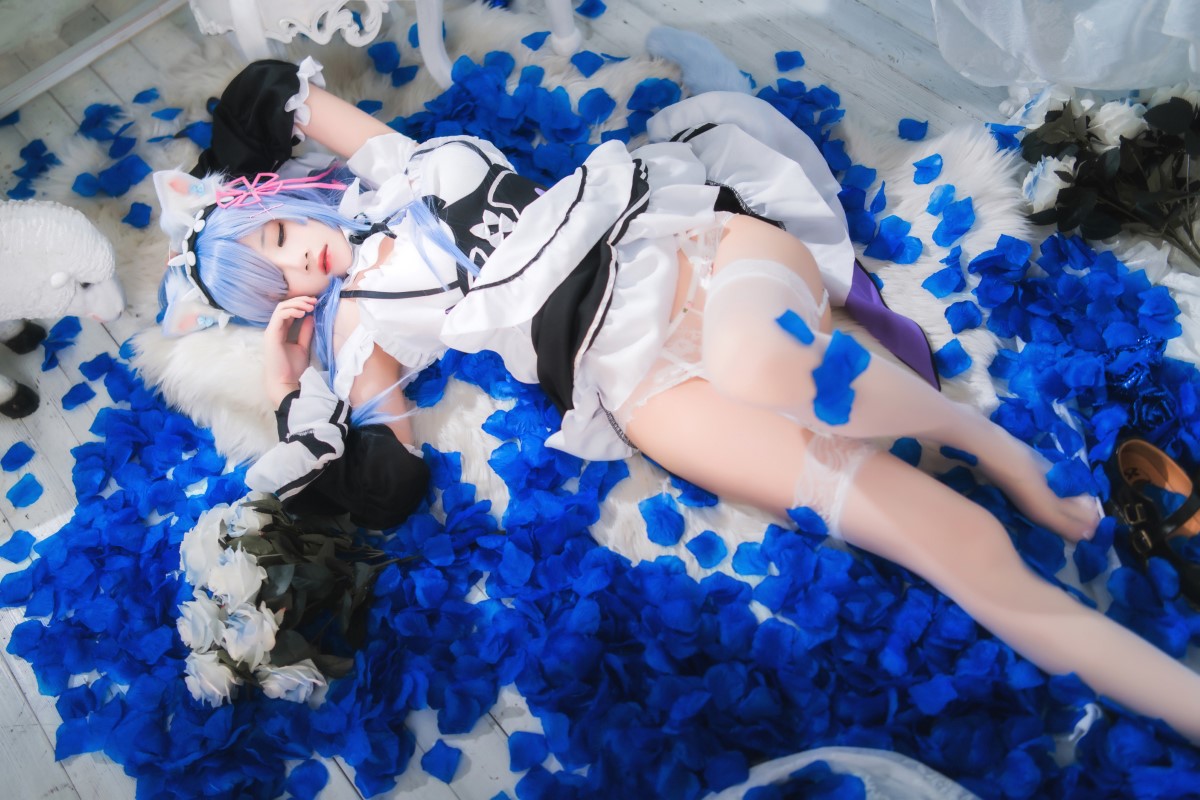 Coser@桜桃喵 Vol 125 长发蕾姆01 0039 3067728794.jpg