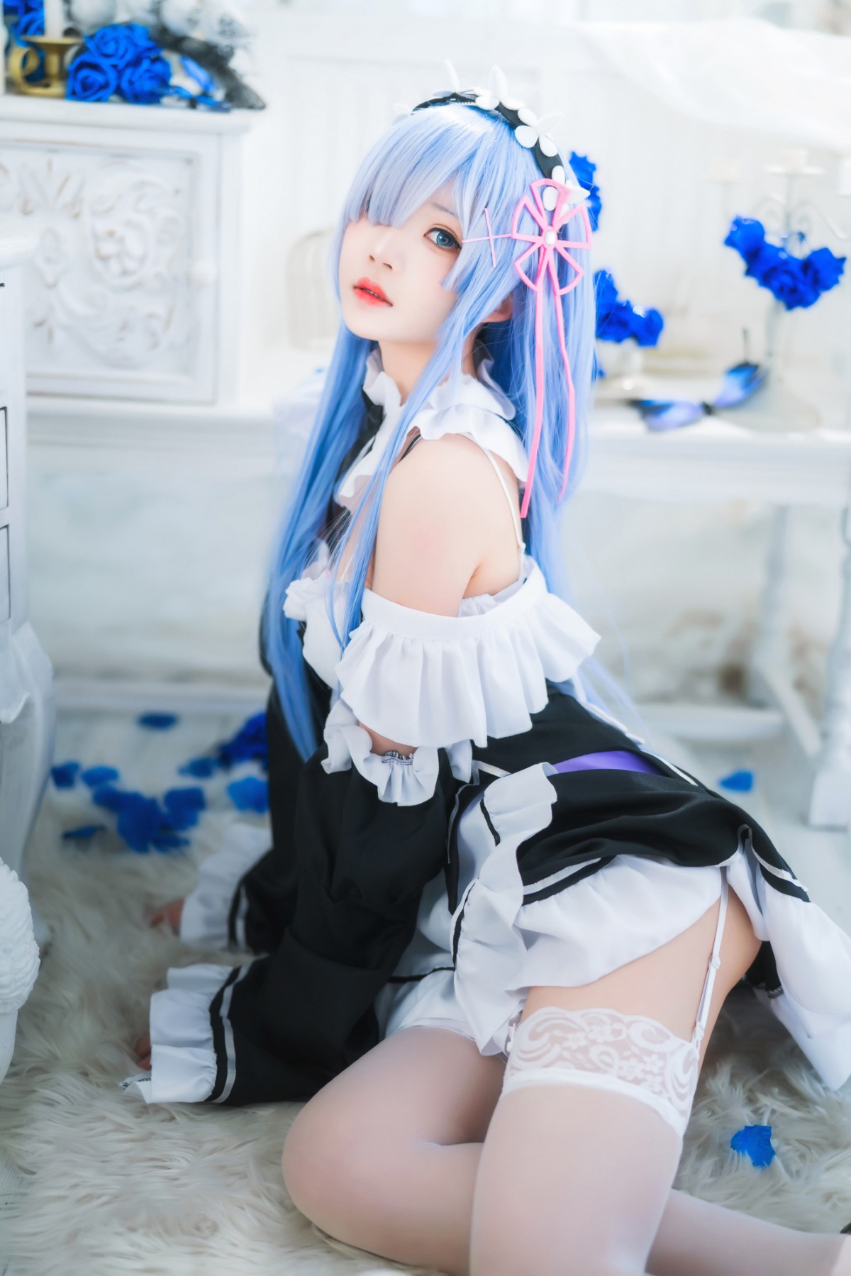 Coser@桜桃喵 Vol 125 长发蕾姆01 0045 6205847277.jpg