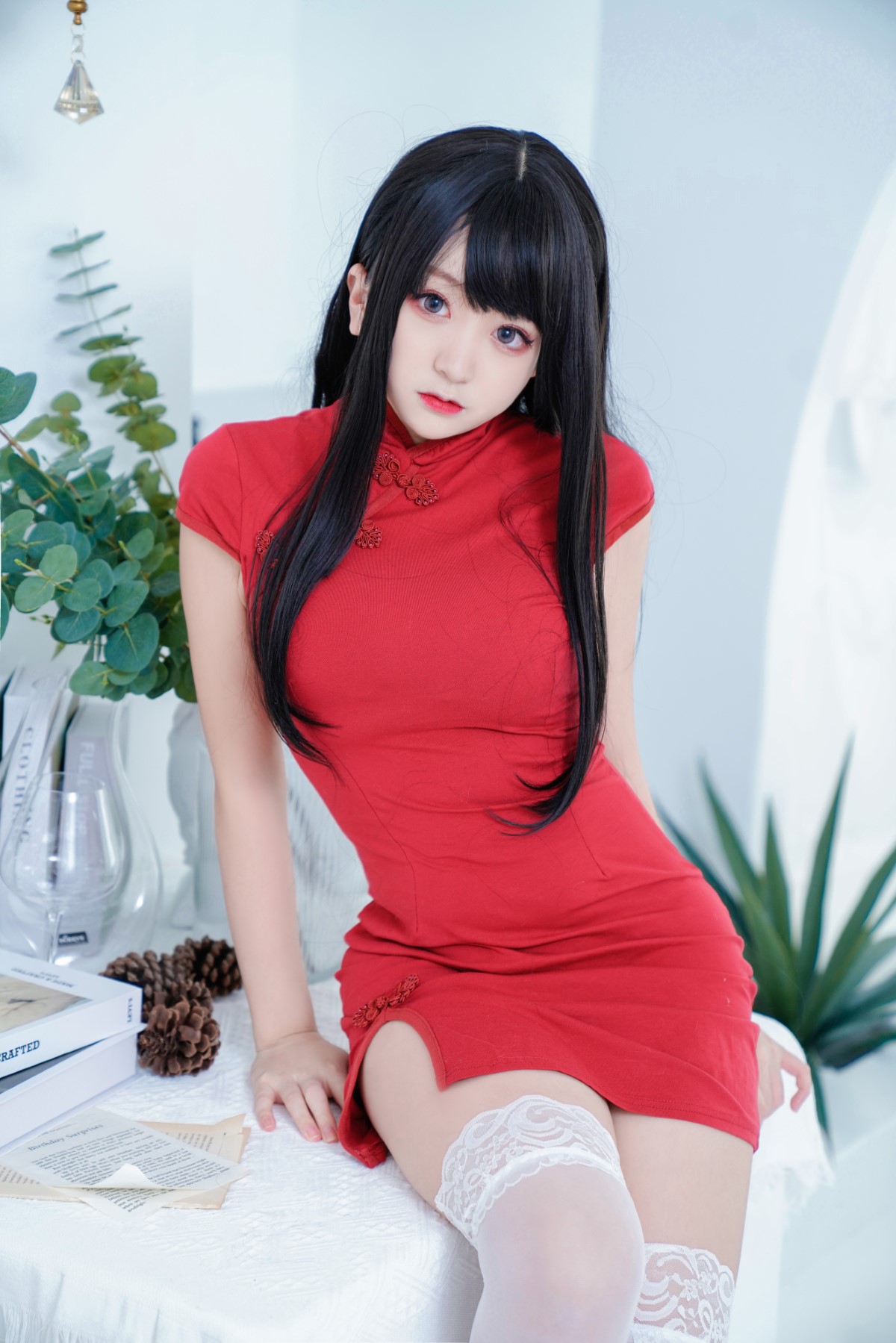 Coser@恩田直幸 Vol 019 红旗袍 0001 4737679161.jpg