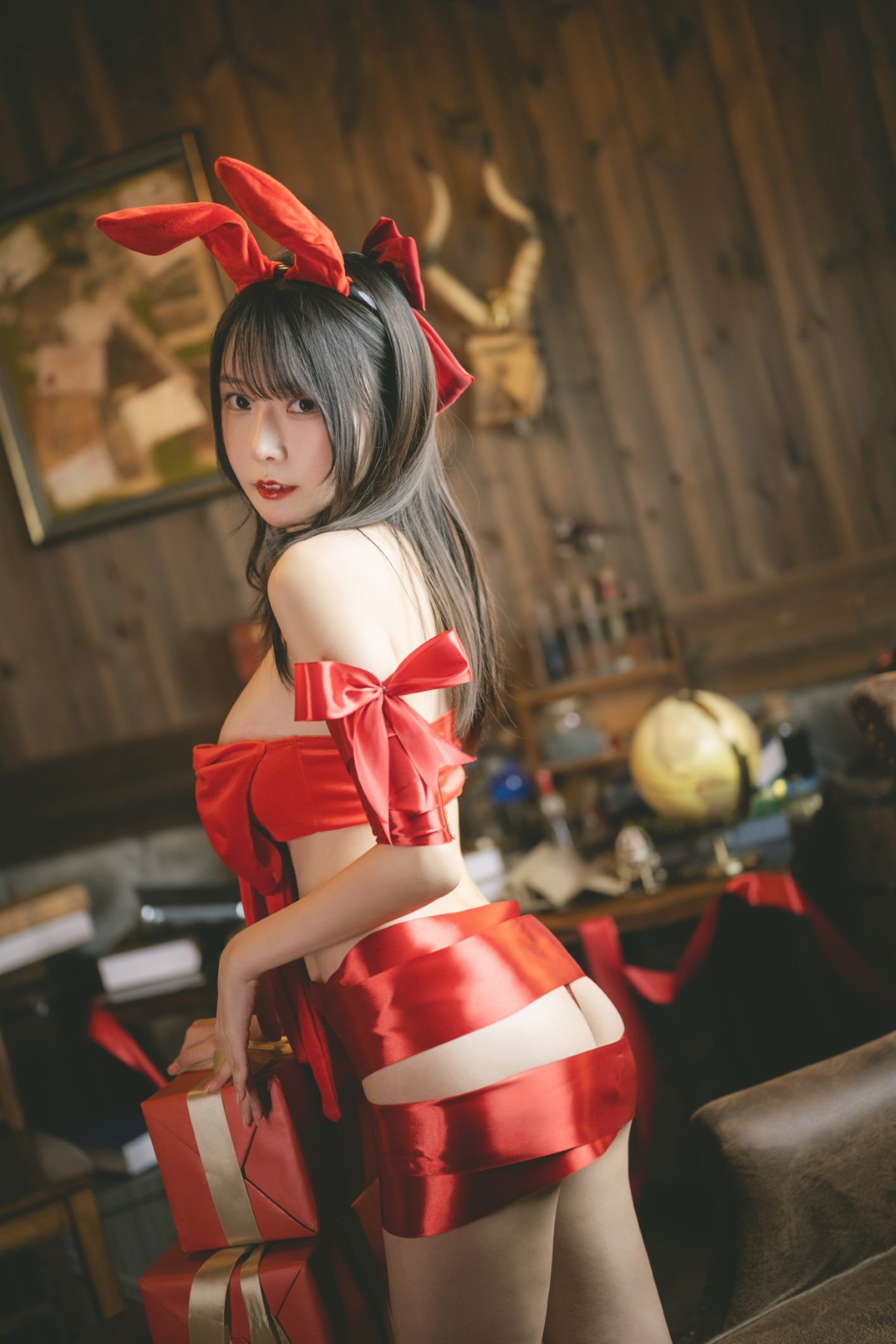 Coser@香草喵露露 No 42 杨枝甘露 红色丝带礼物 0017 9829092676.jpg