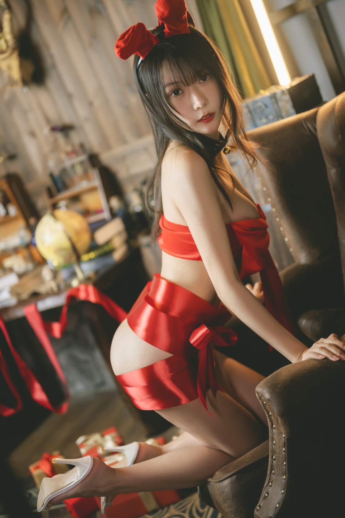 Coser@香草喵露露 No 42 杨枝甘露 红色丝带礼物 0053 9429272983.jpg