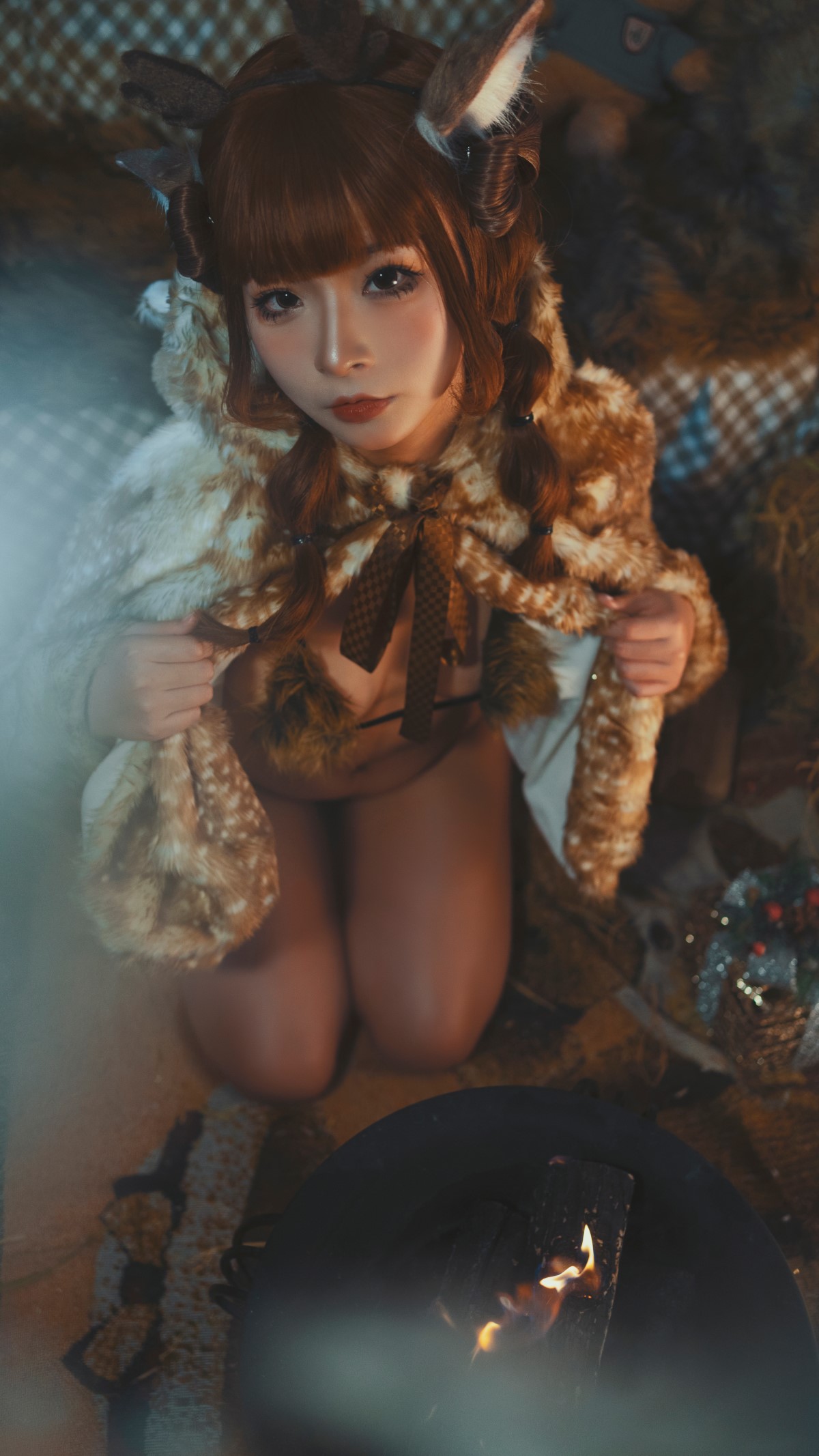 Coser@yuuhui玉汇 Vol 011 圣诞麋鹿兽耳 0063 4421820388.jpg