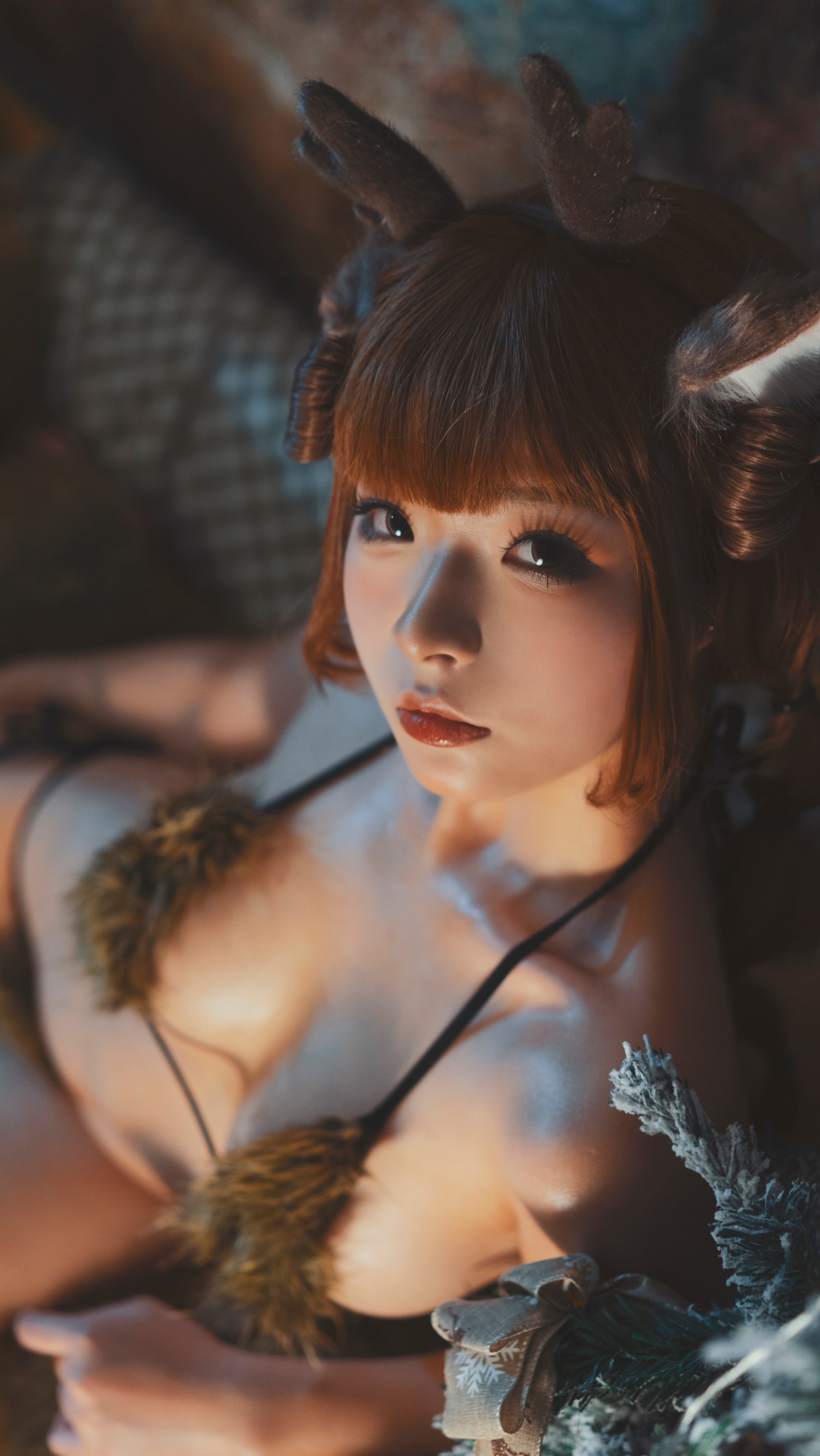 Coser@yuuhui玉汇 Vol 011 圣诞麋鹿兽耳 0103 5714387992.jpg