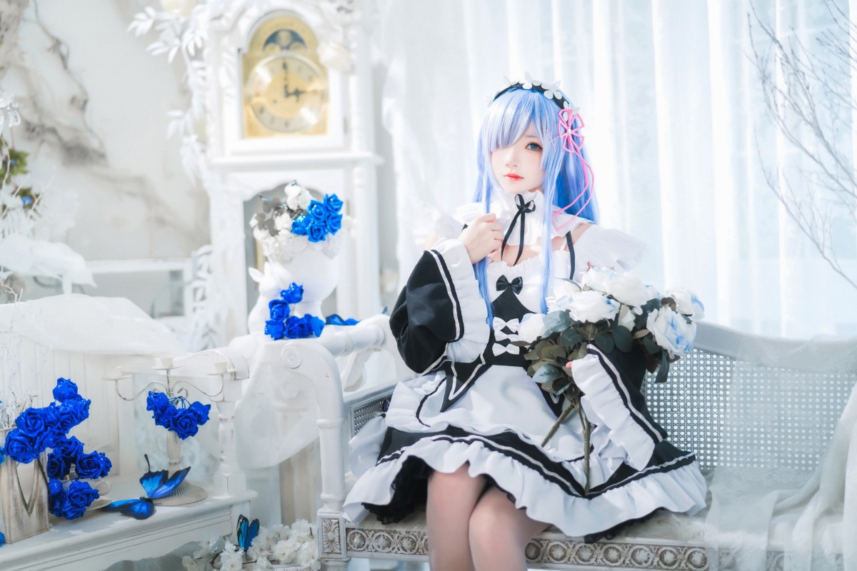 Coser@桜桃喵 Vol 132 长发蕾姆 0002 6476576472.jpg