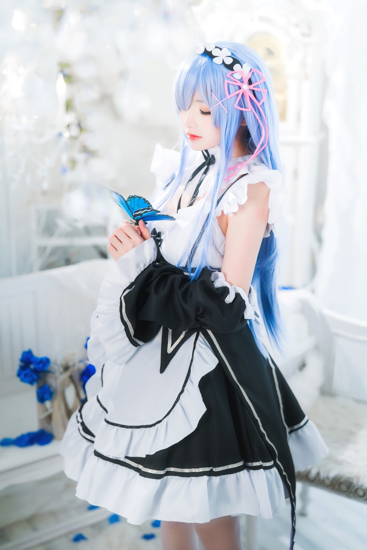 Coser@桜桃喵 Vol 132 长发蕾姆 0006 1877290698.jpg