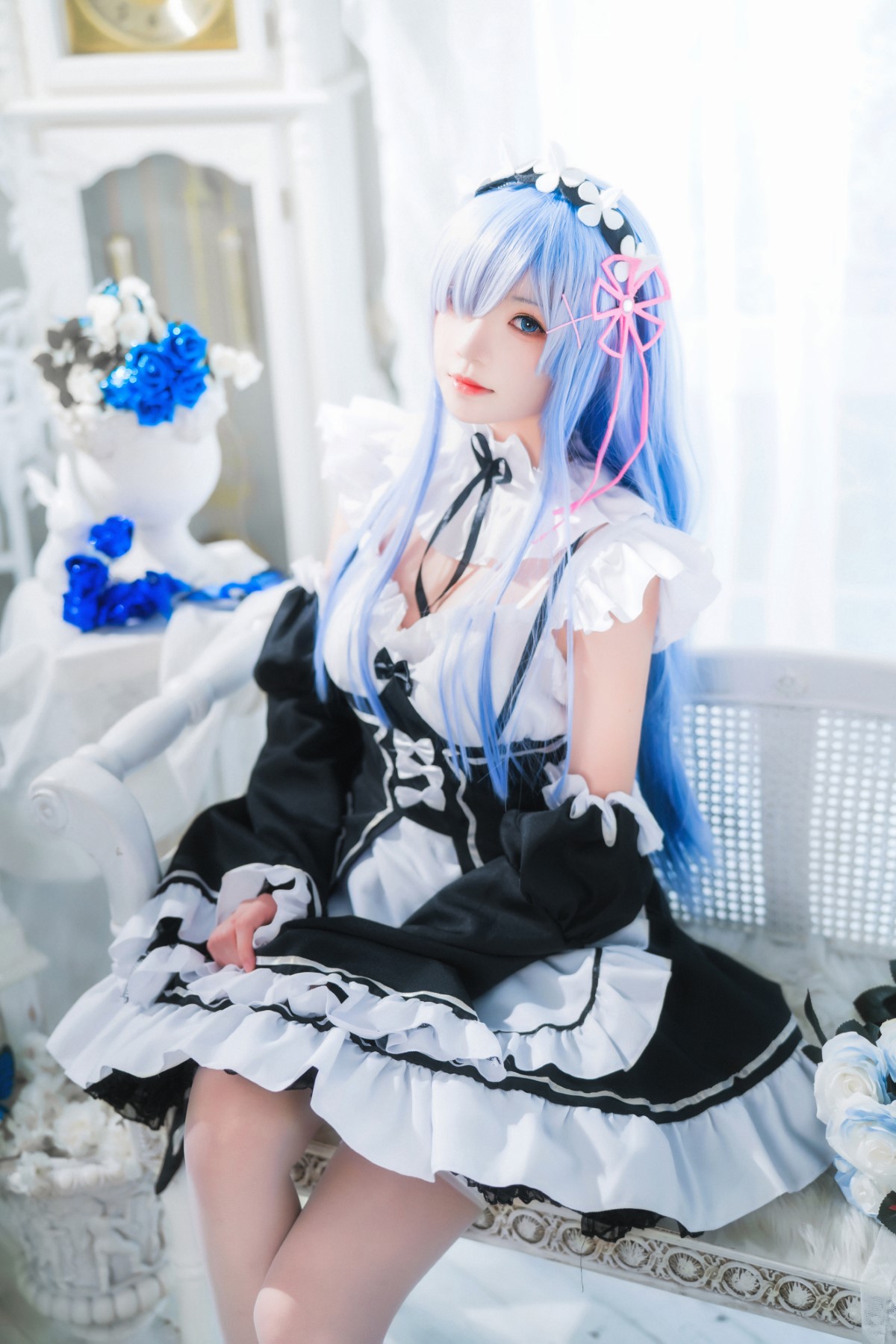 Coser@桜桃喵 Vol 132 长发蕾姆 0008 9330245232.jpg