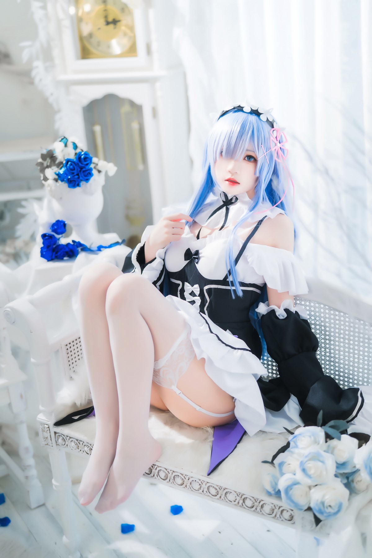 Coser@桜桃喵 Vol 132 长发蕾姆 0011 8977703374.jpg