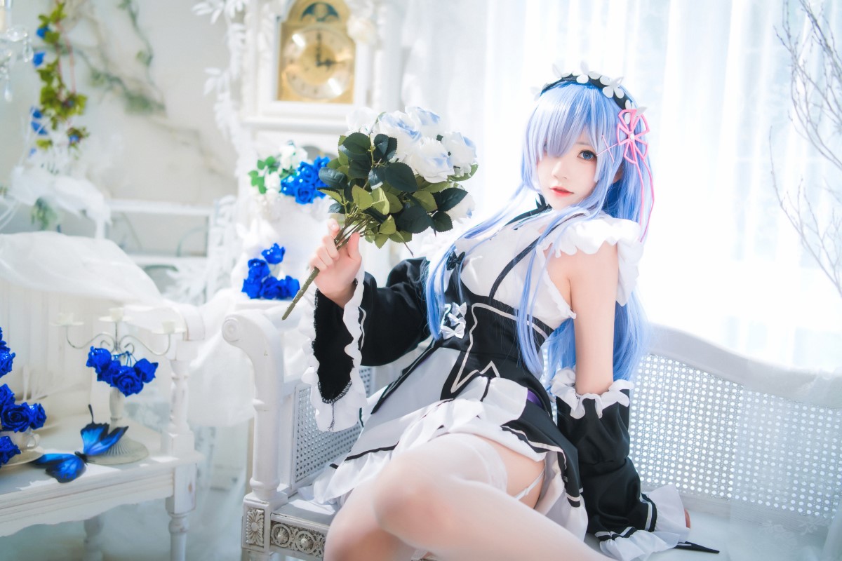 Coser@桜桃喵 Vol 132 长发蕾姆 0017 7149960685.jpg