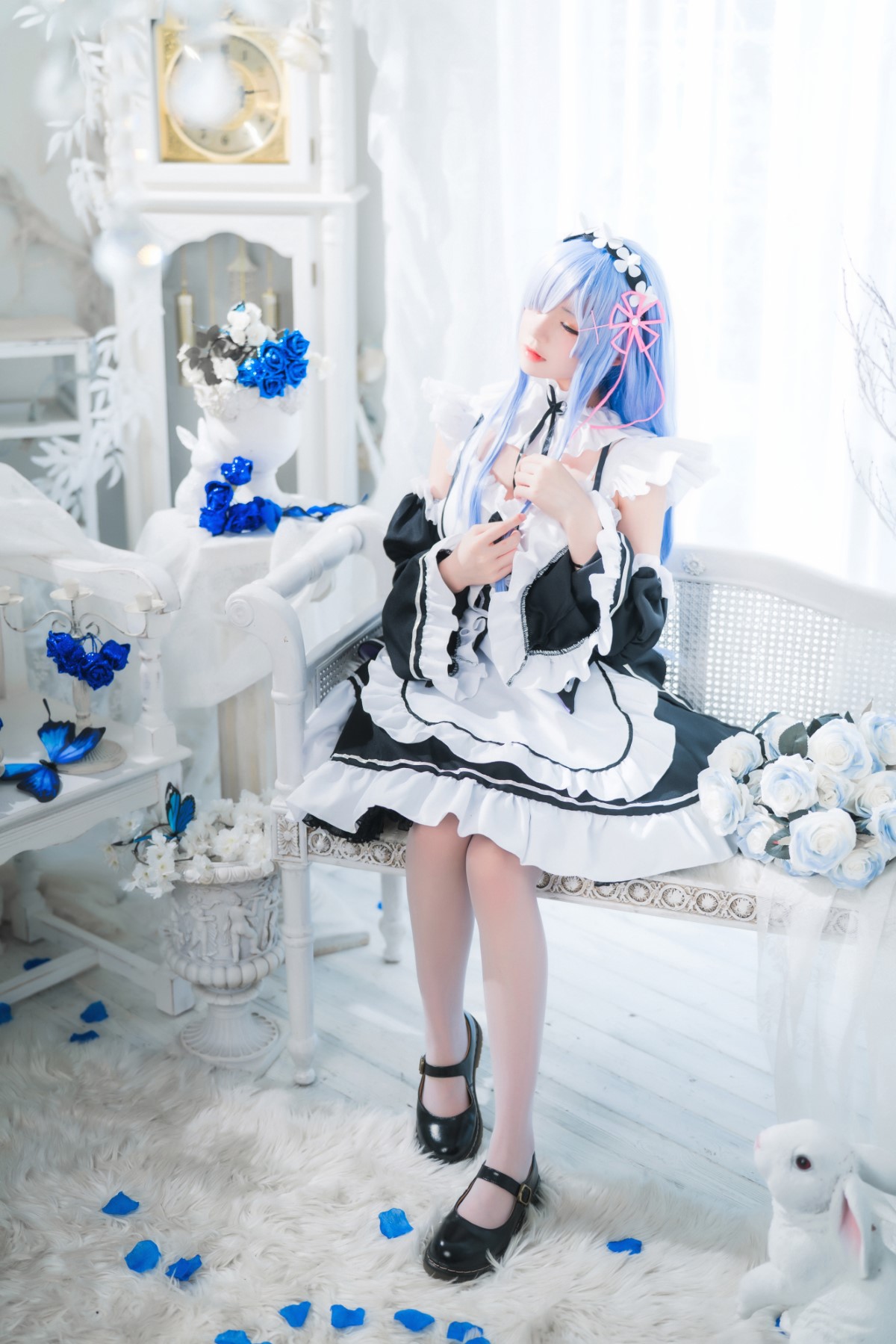 Coser@桜桃喵 Vol 132 长发蕾姆 0047 9569574458.jpg