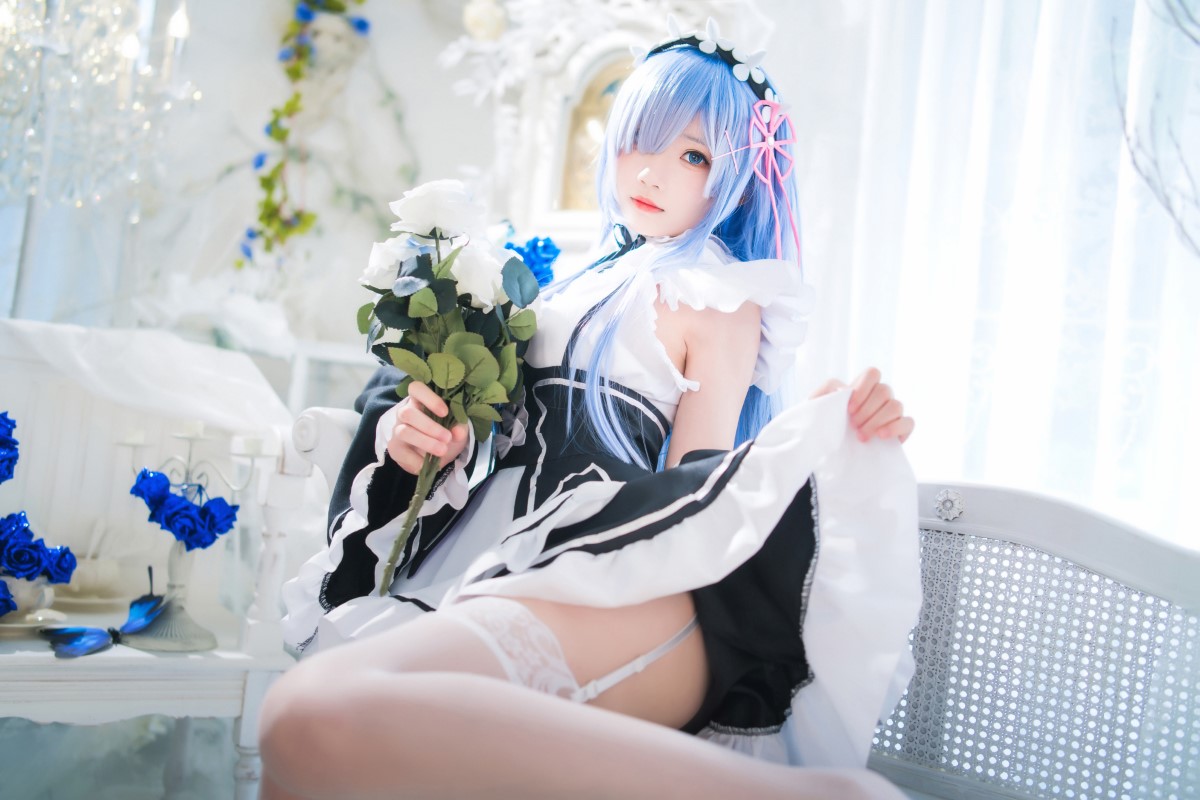 Coser@桜桃喵 Vol 132 长发蕾姆 0061 7702200027.jpg