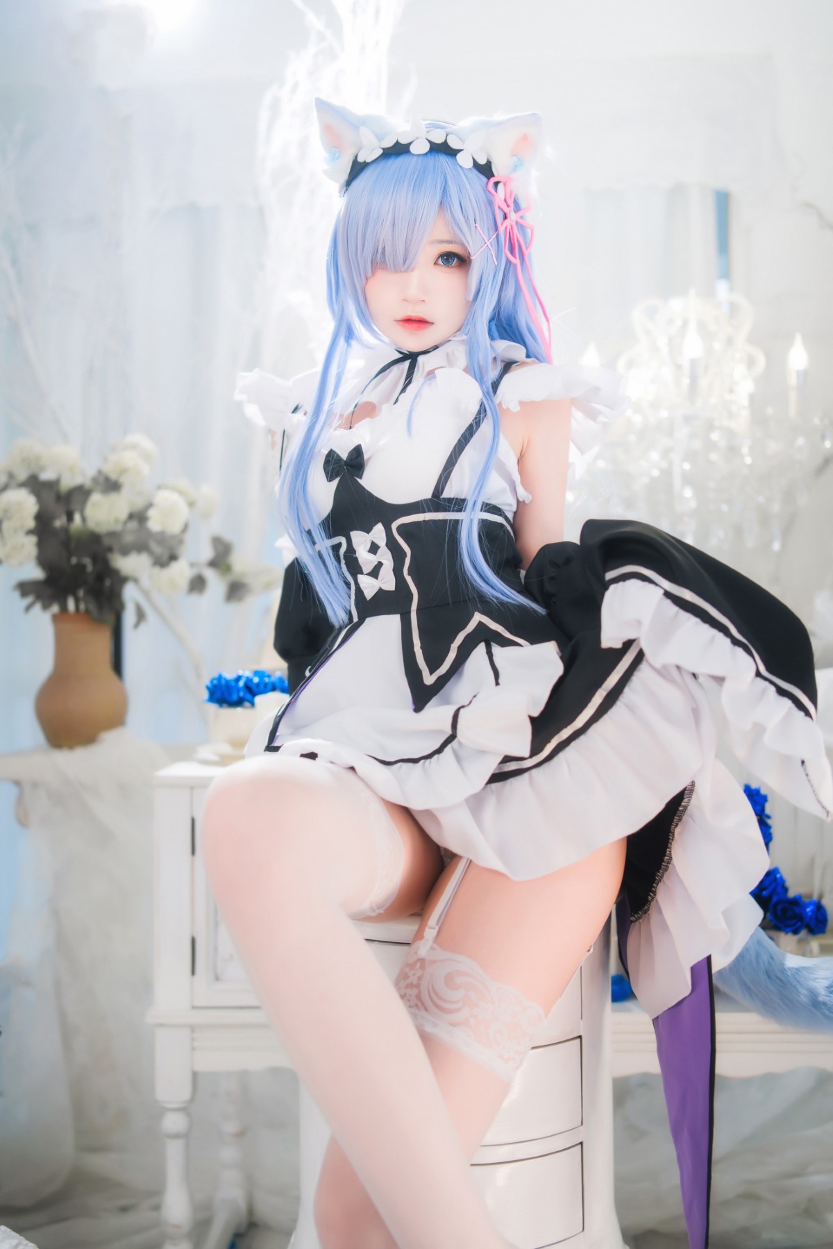 Coser@桜桃喵 Vol 132 长发蕾姆 0072 0758039433.jpg