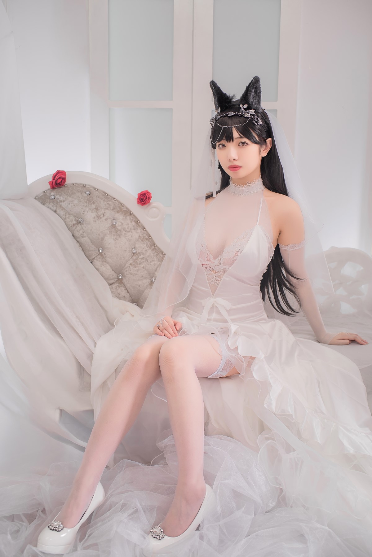 Coser@雯妹不讲道理 Vol 021 爱宕花嫁 0001 5563408614.jpg