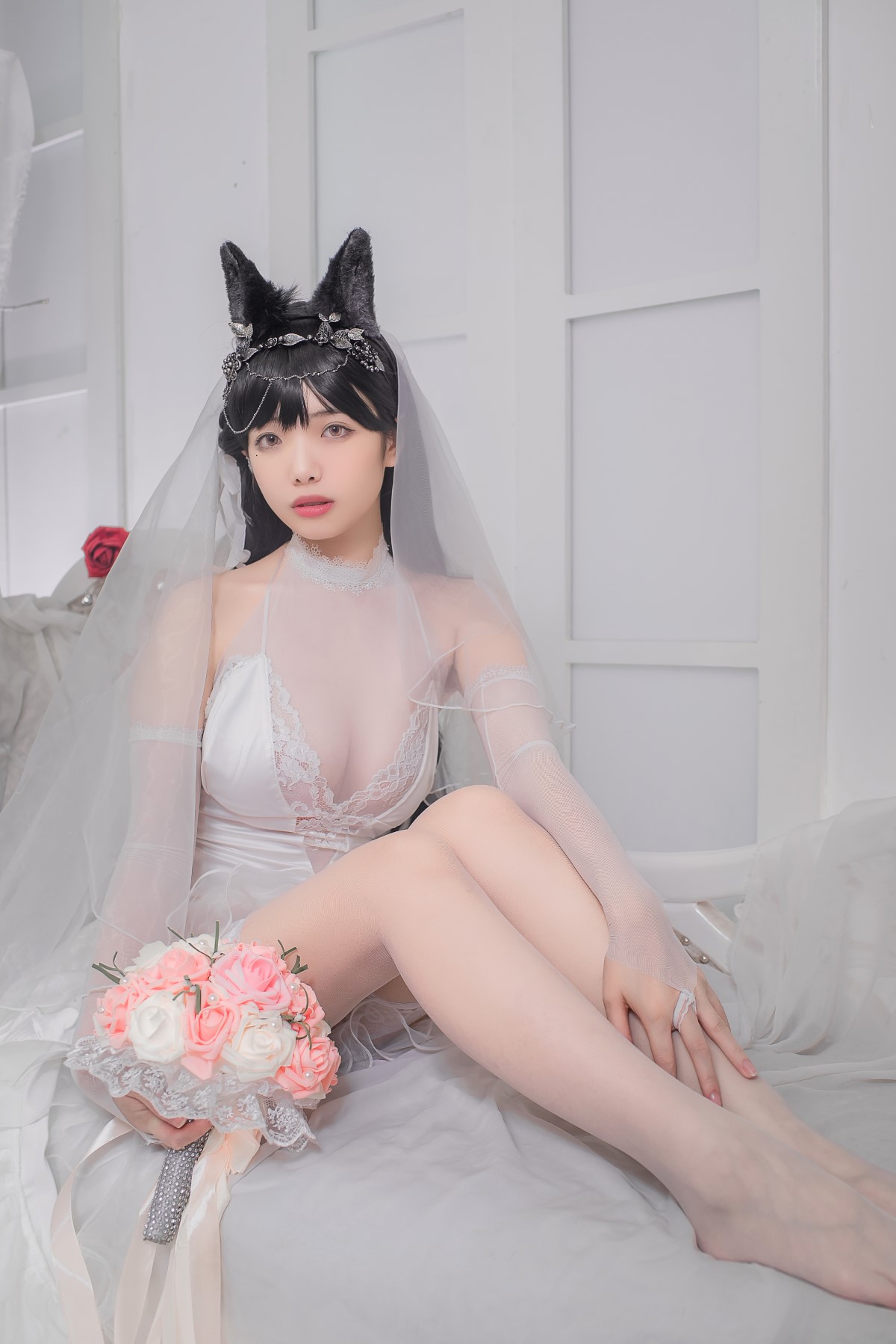 Coser@雯妹不讲道理 Vol 021 爱宕花嫁 0014 6103936487.jpg