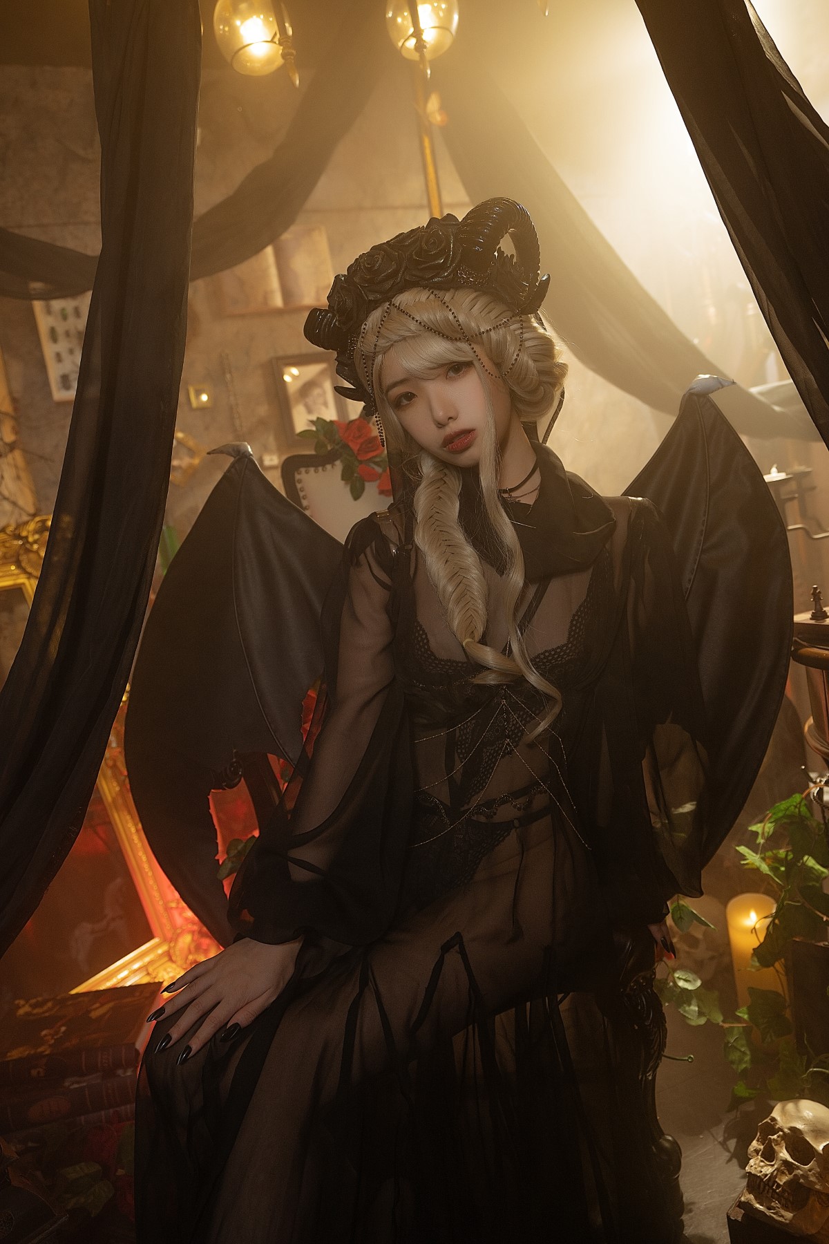 Coser@雯妹不讲道理 Vol 015 魅魔本 A 0036 3406423992.jpg