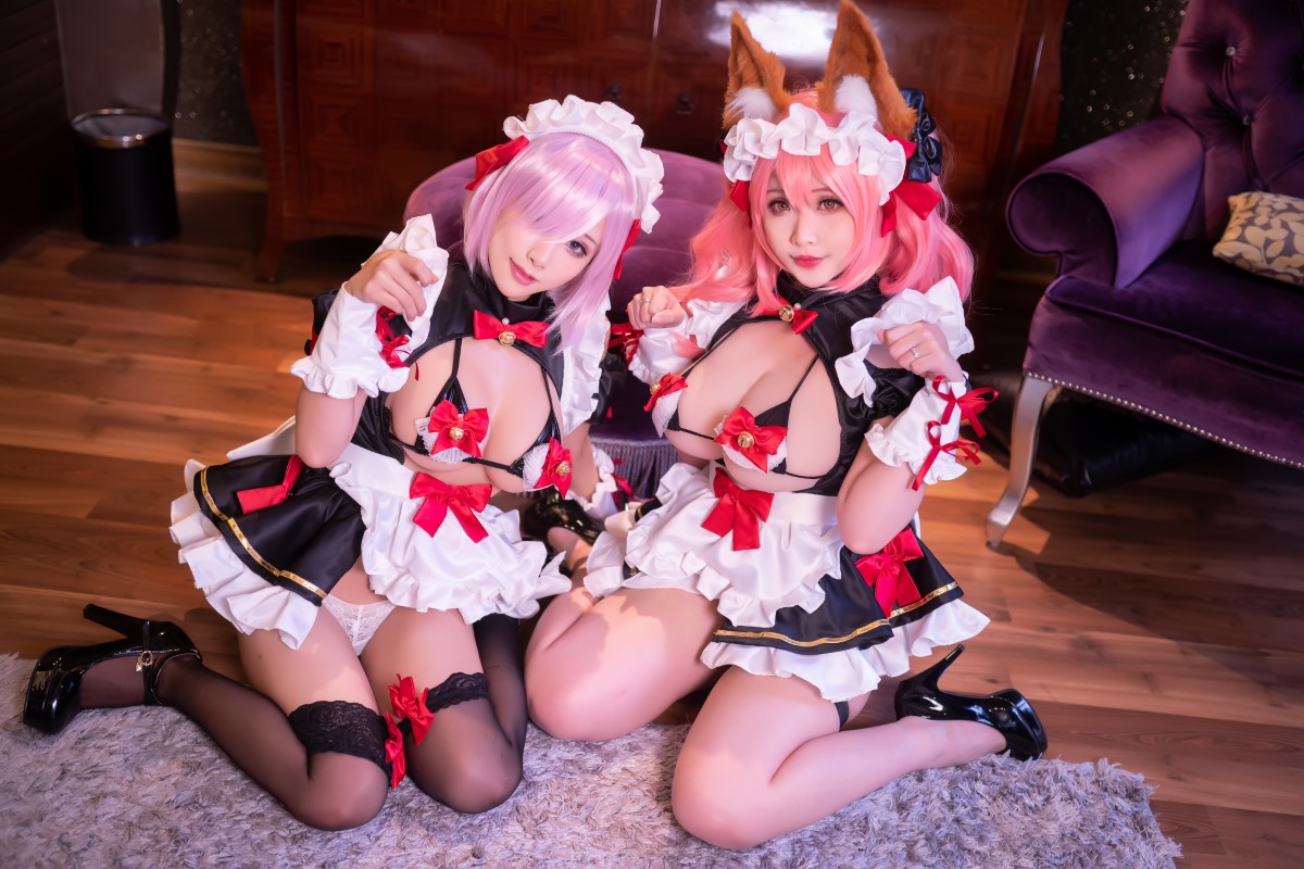 Coser@Hana Bunny And HaneAme Tamamo Maid And Mashu Kyrielight Maid 0008 6823838010.jpg