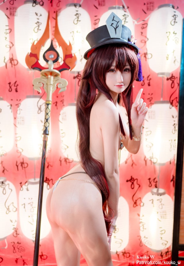 Coser@Kuuko W Hu Tao Lingerie 0007 2329249639.jpg