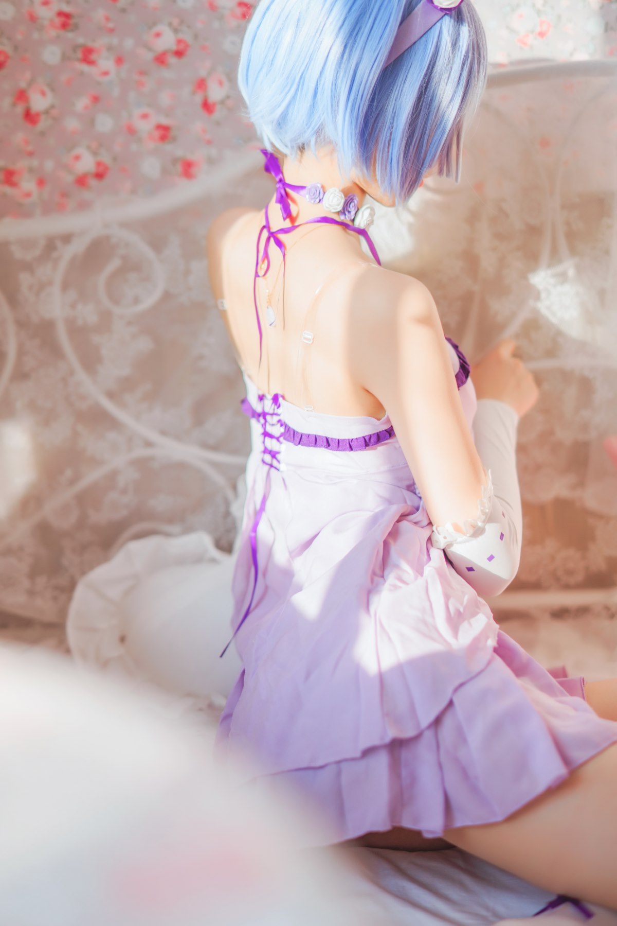 Coser@桜桃喵 Vol 137 蕾姆睡裙 0022 9381801943.jpg