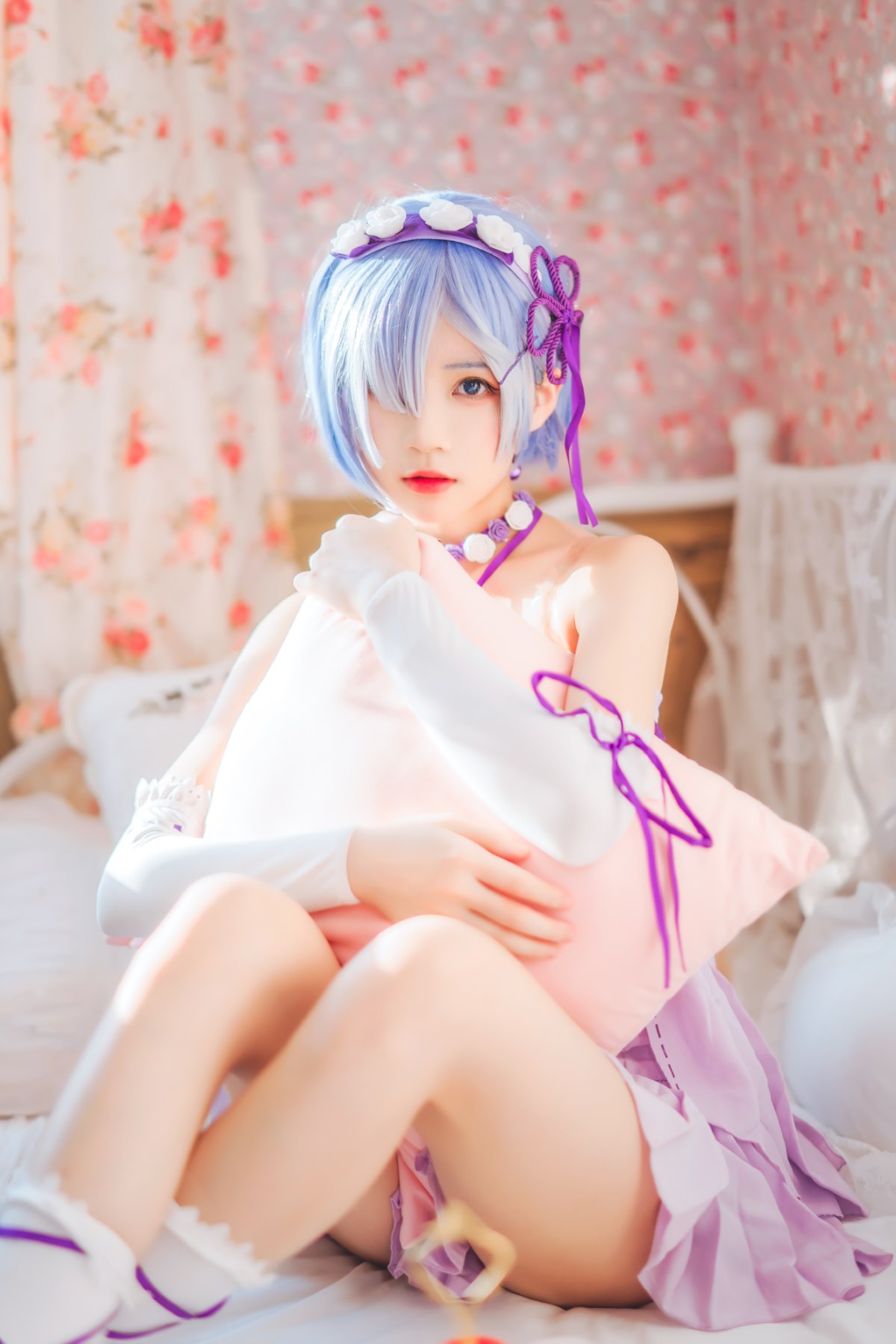 Coser@桜桃喵 Vol 137 蕾姆睡裙 0023 0884263762.jpg