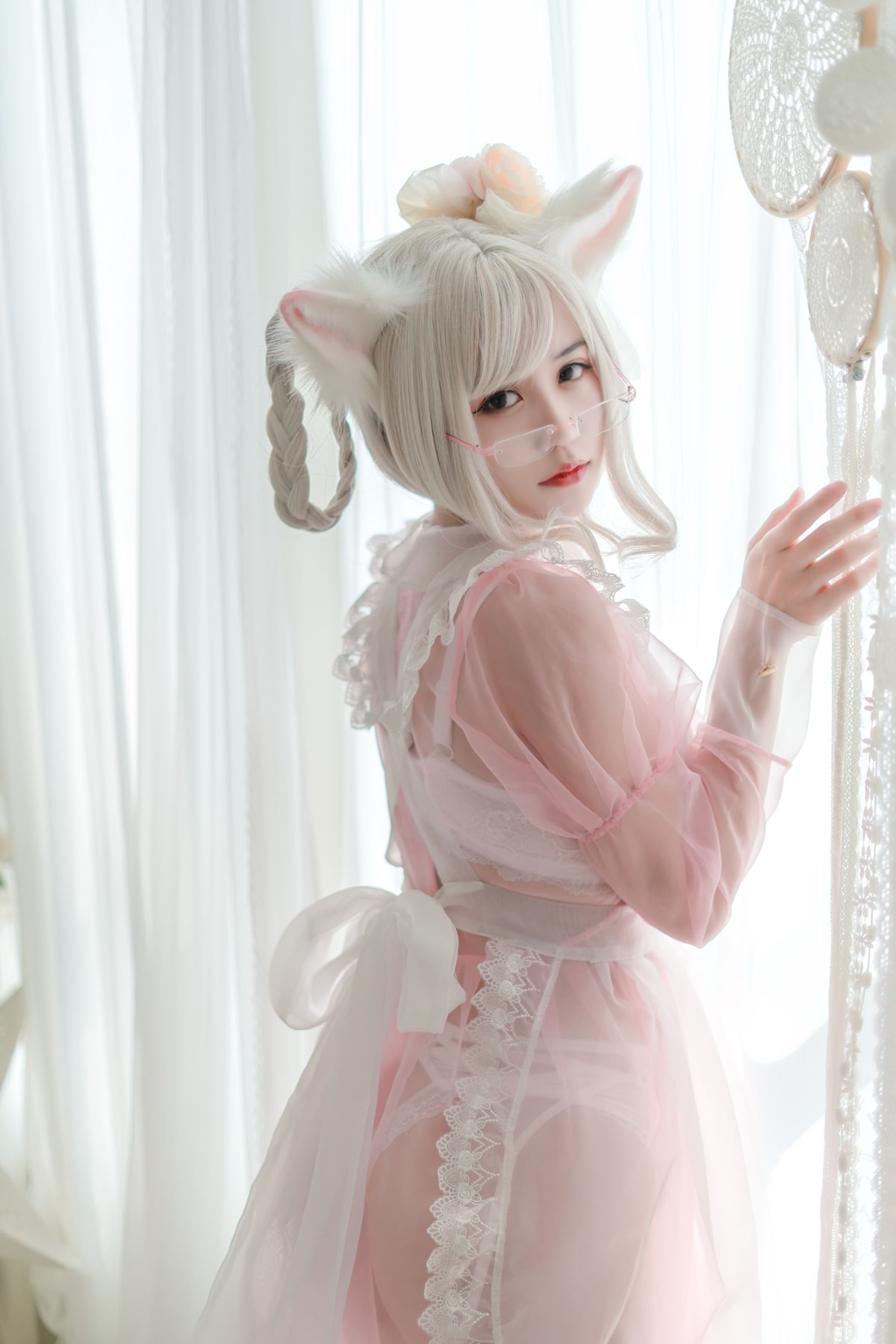 Coser@小仓千代w Vol 007 透明女仆粉色 0017 7087196752.jpg