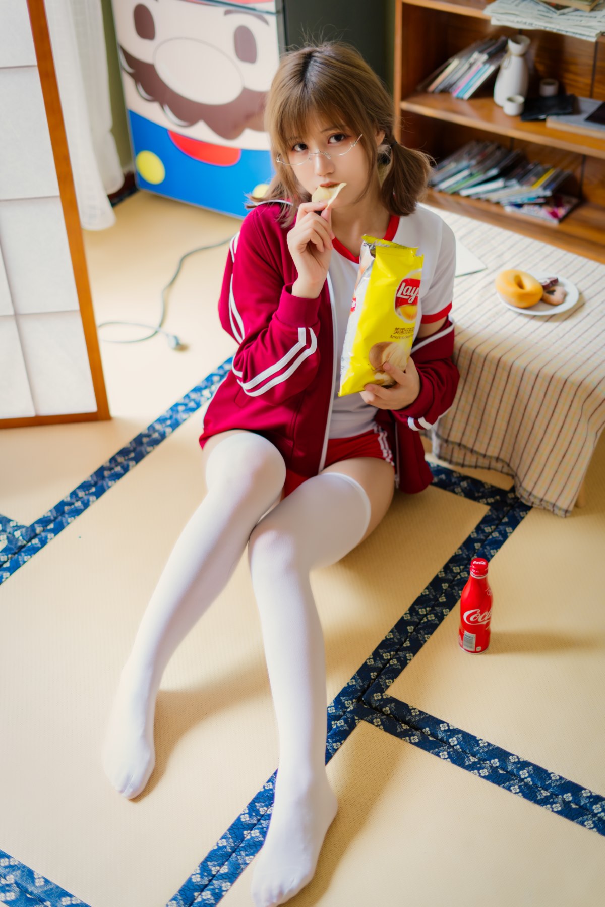 Coser@小仓千代w Vol 005 红色体操服 0015 8287220021.jpg